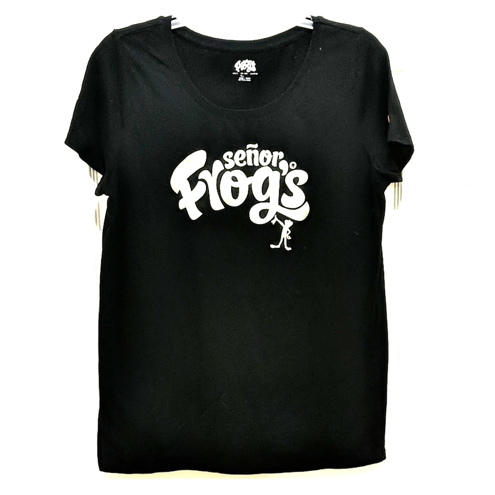🔻 BASEMENT SALE 🔻 SENOR FROGS * LOGO TEE ❤️